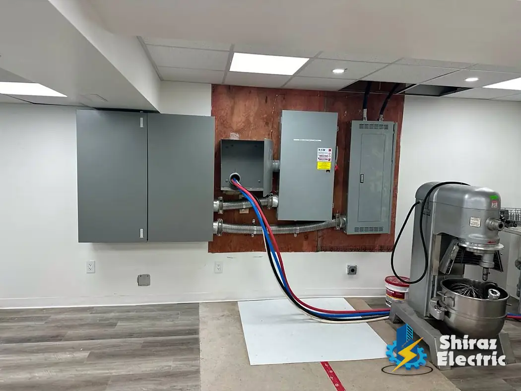 Panels & transformer