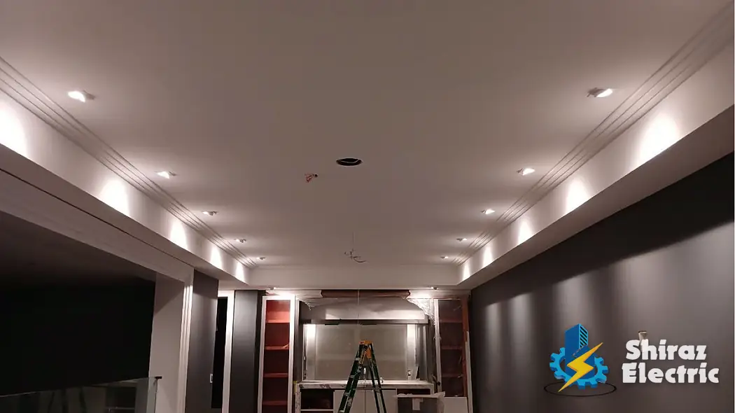 Hallway pot lights