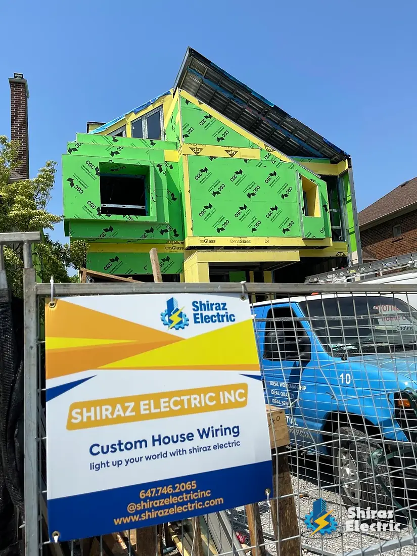 Full electrical for a custom home
