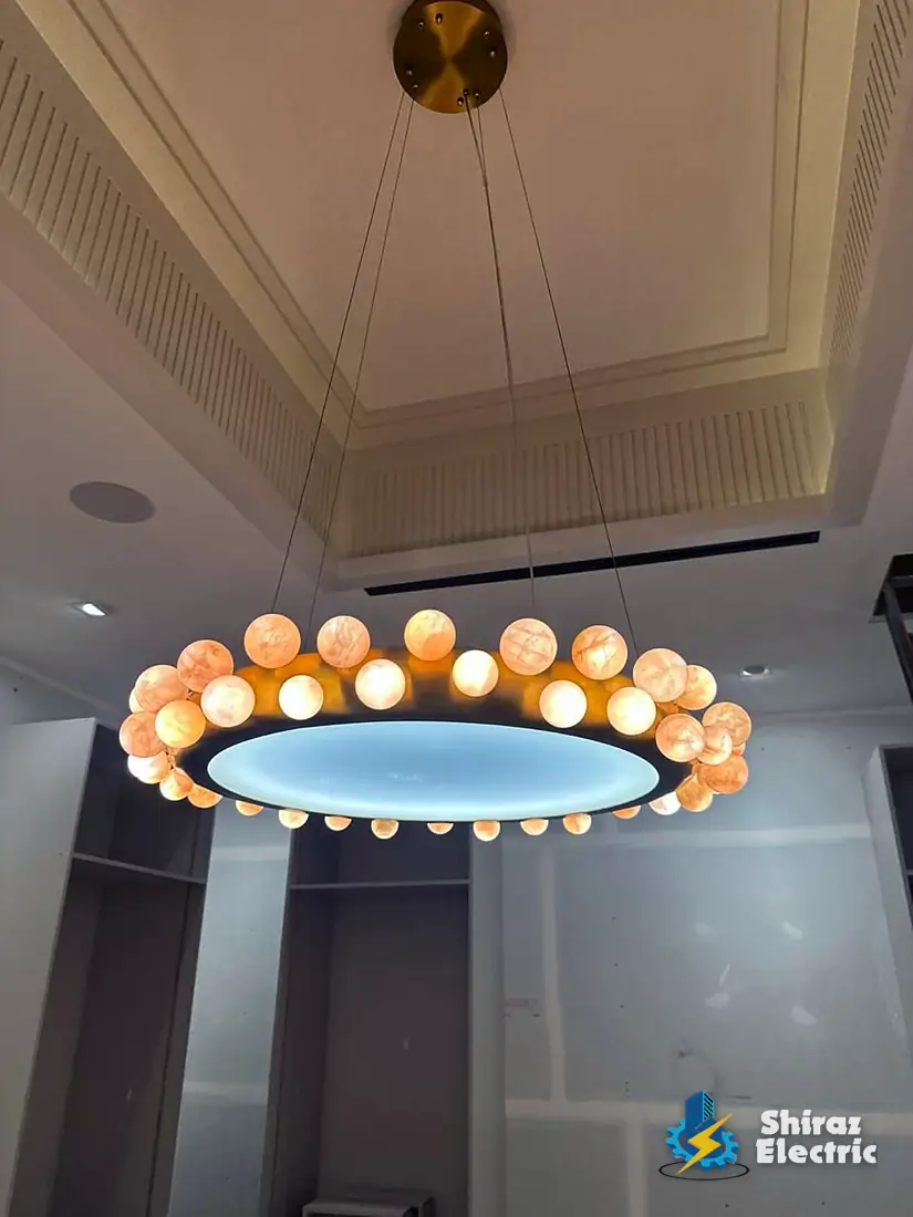 Ring chandelier