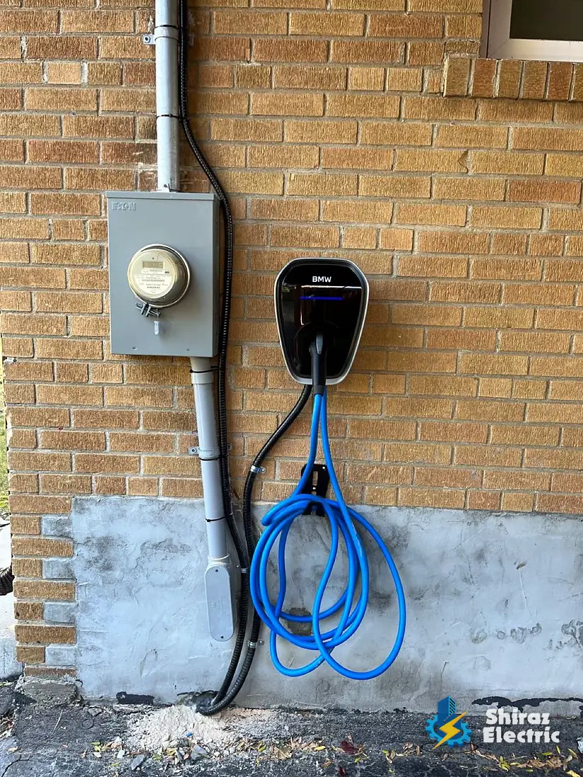 EV charger installation